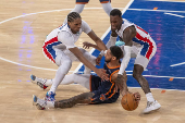 NBA: New York Knicks - Detroit Pistons