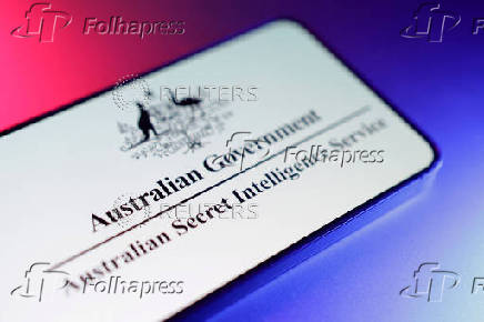 Illustration shows ASIO (Australian Security Intelligence Organization) logo