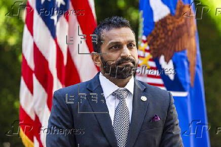 Pam Bondi and Kash Patel hold DOJ press conference on sex predator sting