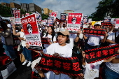 Anti-child abuse protest in Taipei