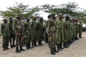 Translocation of endangered black rhinos to Segera Conservancy in Kenya