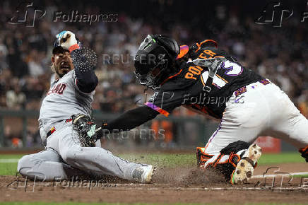 MLB: Cleveland Guardians at San Francisco Giants