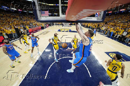 NBA: Finals-Oklahoma City Thunder at Indiana Pacers
