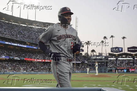MLB: Washington Nationals at Los Angeles Dodgers