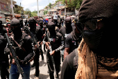 Protest against violence in Port-au-Prince