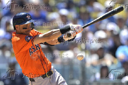 MLB: Houston Astros at Los Angeles Dodgers