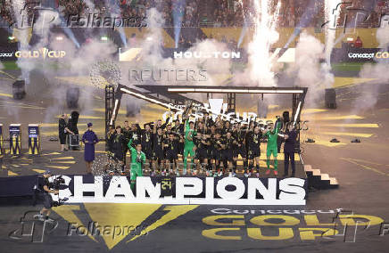 Soccer: Concacaf Gold Cup-Final-Mexico at USA