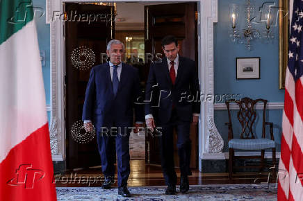 U.S. Secretary of State Rubio and Italy's Foreign Minister Tajani meet in Washington, D.C.