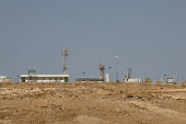 General view of Ain Sifni oilfield operated by U.S.-based Hunt Oil, which was attacked by drones, in Dohuk region