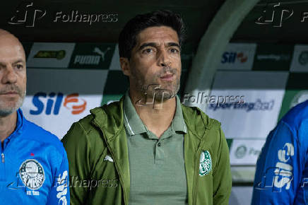 Partida entre palmeiras e mirassol pelo brasileirão de futebol