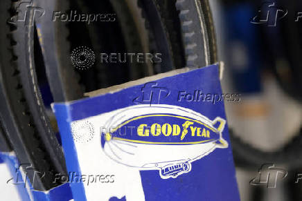 Illustration shows Goodyear logo