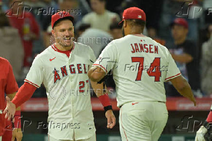 MLB: Texas Rangers at Los Angeles Angels