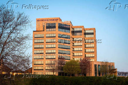 FILE PHOTO: UnitedHealth Group's headquarters building is seen in Minnetonka, Minnesota