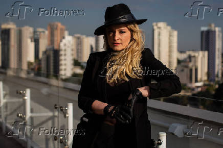 A atriz Luciana Vendramini
