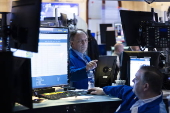 New York Stock Exchange following US Tariffs implementation
