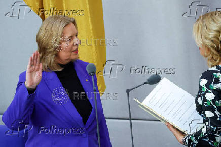 Swearing-in ceremony of new cabinet, in Berlin