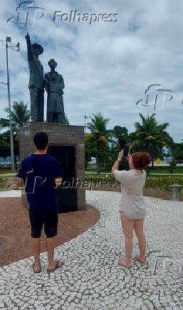 Monumento em homenagem aos imigrantes japoneses