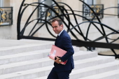 French President Macron receives Syria interim leader Ahmed Al-Charaa