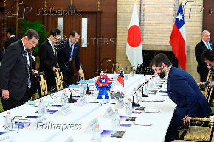 Japan-Chile meeting, in Tokyo
