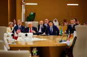 U.S. President Trump attends a GCC summit, in Riyadh