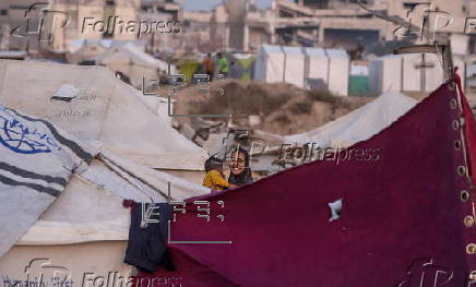 Internally displaced Palestinians from the northern Gaza Strip
