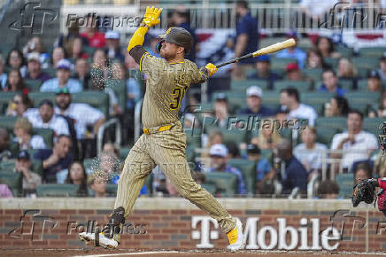 MLB: San Diego Padres at Atlanta Braves