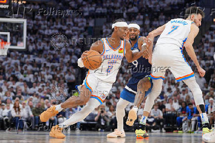 NBA: Playoffs-Oklahoma City Thunder at Minnesota Timberwolves