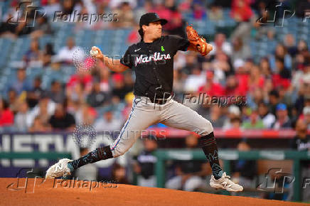 MLB: Miami Marlins at Los Angeles Angels