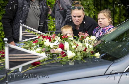 Funeral procession of kidnapping victims in Beerta