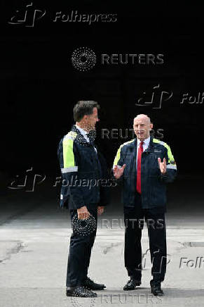 NATO Secretary General Mark Rutte visits steel-makers Sheffield Forgemasters, in Sheffield