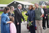 Danish royal couple on official visit to the Faroe Islands