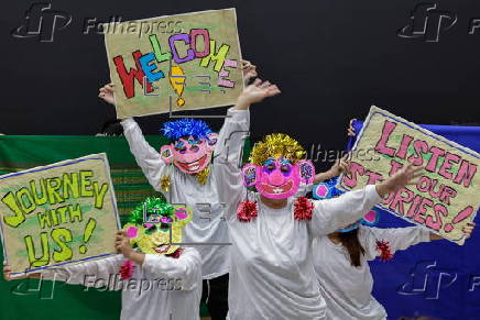 Families of victims of extra-judicial killings dramatize their experience through theater program