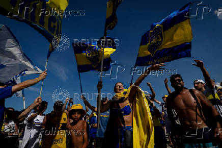 FIFA Club World Cup - Boca Juniors fans at Miami Beach