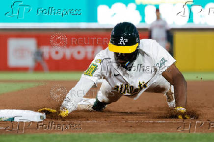 MLB: Cleveland Guardians at Athletics