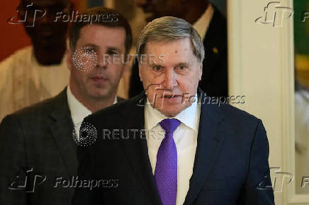 Russian President Vladimir Putin meets with Interim President of the Republic of Mali Assimi Goita, in Moscow
