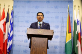 United Nations Security Council meeting about the conflict between Israel and Iran, in New York