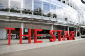FILE PHOTO: FILE PHOTO: A view of signage at Star Entertainment's The Star casino in Sydney