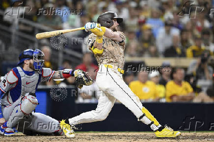 MLB: Texas Rangers at San Diego Padres