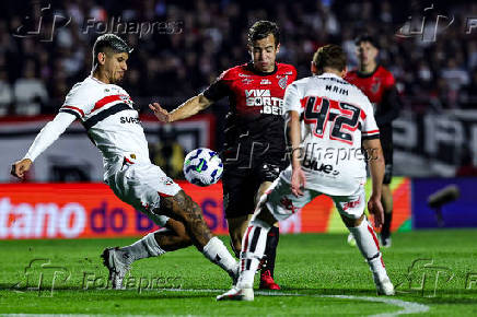 Match between São Paulo and Athletico Paranaense for the Brazilian Cup