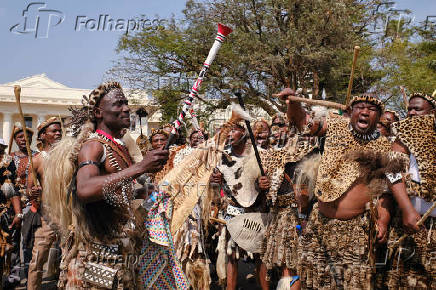 Commemoration of King Mzilikazi, founder of Kingdom of Ndebele in Zimbabwe