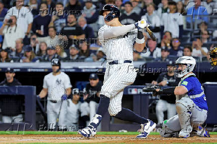 MLB: Playoffs-Toronto Blue Jays at New York Yankees