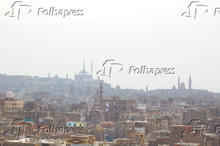 Vista da cidade do Cairo, no Egito.