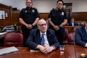 Harvey Weinstein appears before Manhattan Criminal Court, in New York City