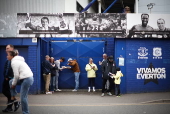 English Premier League - Everton vs Manchester City
