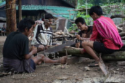 Myanmar prisoners of war held in rebel camp