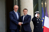 French President Macron meets newly elected German Chancellor Merz in Paris