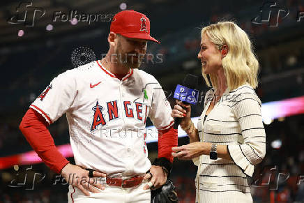MLB: Miami Marlins at Los Angeles Angels