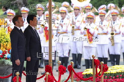 French President Emmanuel Macron visits Vietnam