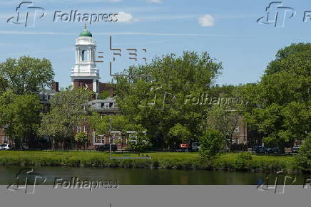 Harvard University Campus in Cambridge Massachusetts