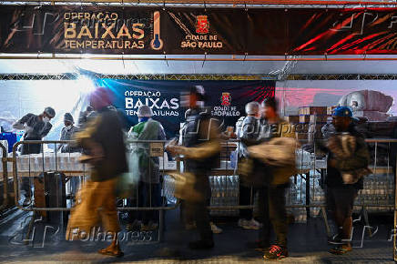Operação Baixas Temperaturas em São Paulo